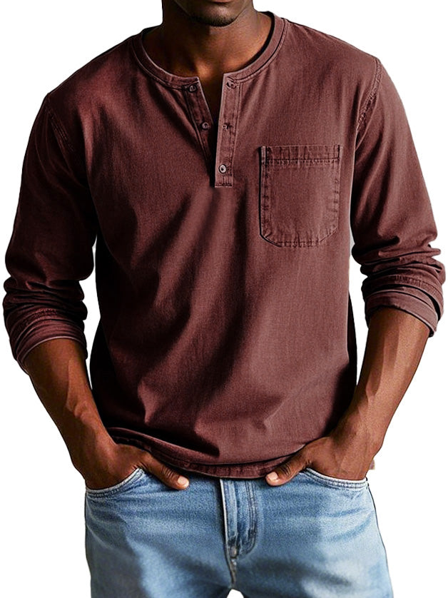 Tom | Vintage Long Sleeve Shirt