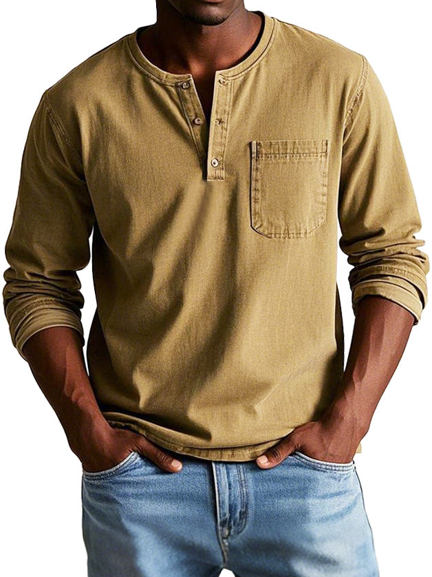 Tom | Vintage Long Sleeve Shirt