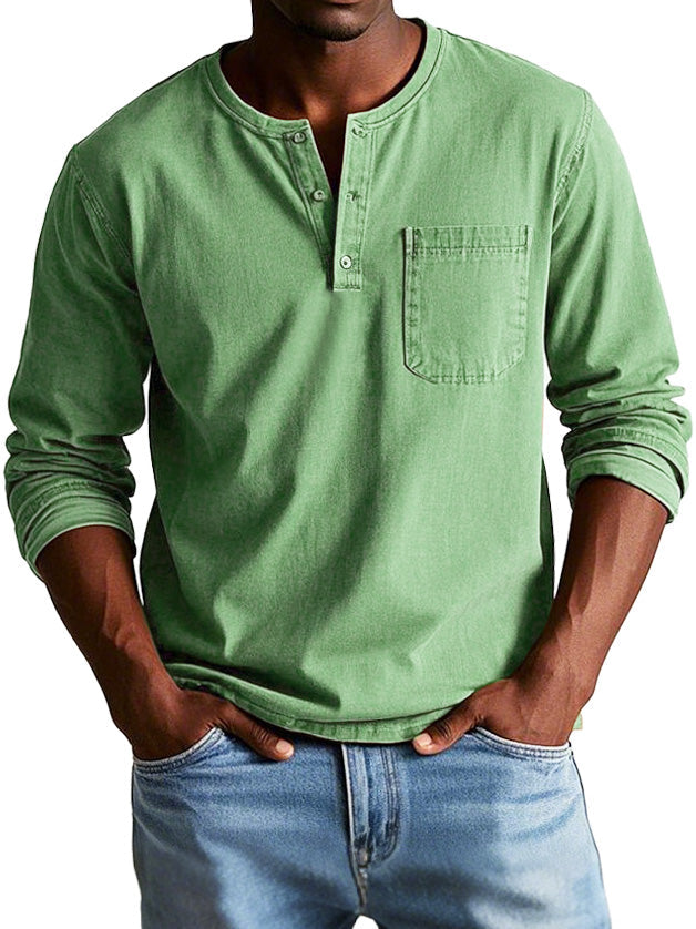 Tom | Vintage Long Sleeve Shirt