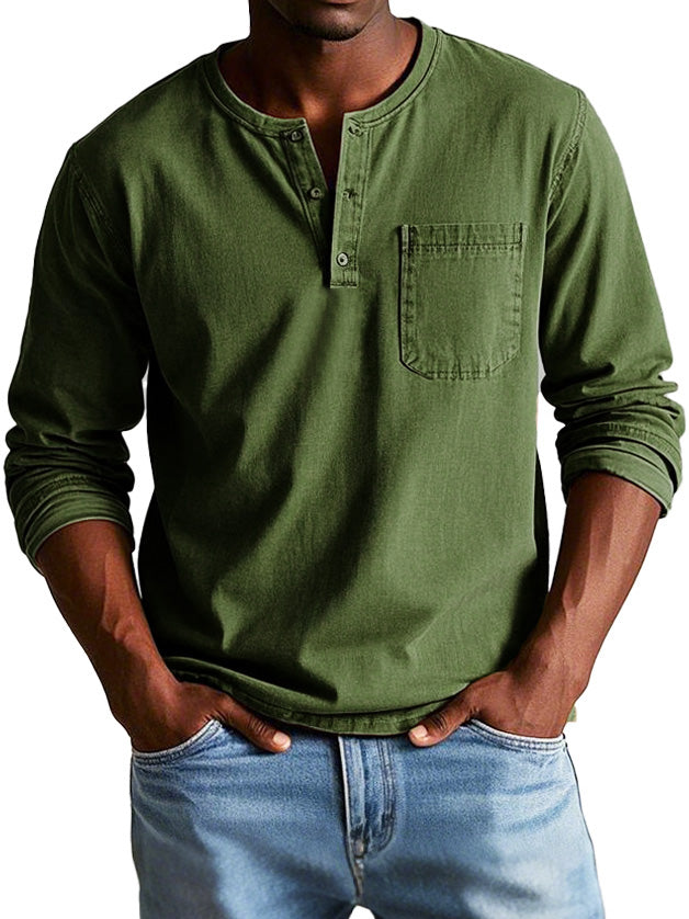 Tom | Vintage Long Sleeve Shirt