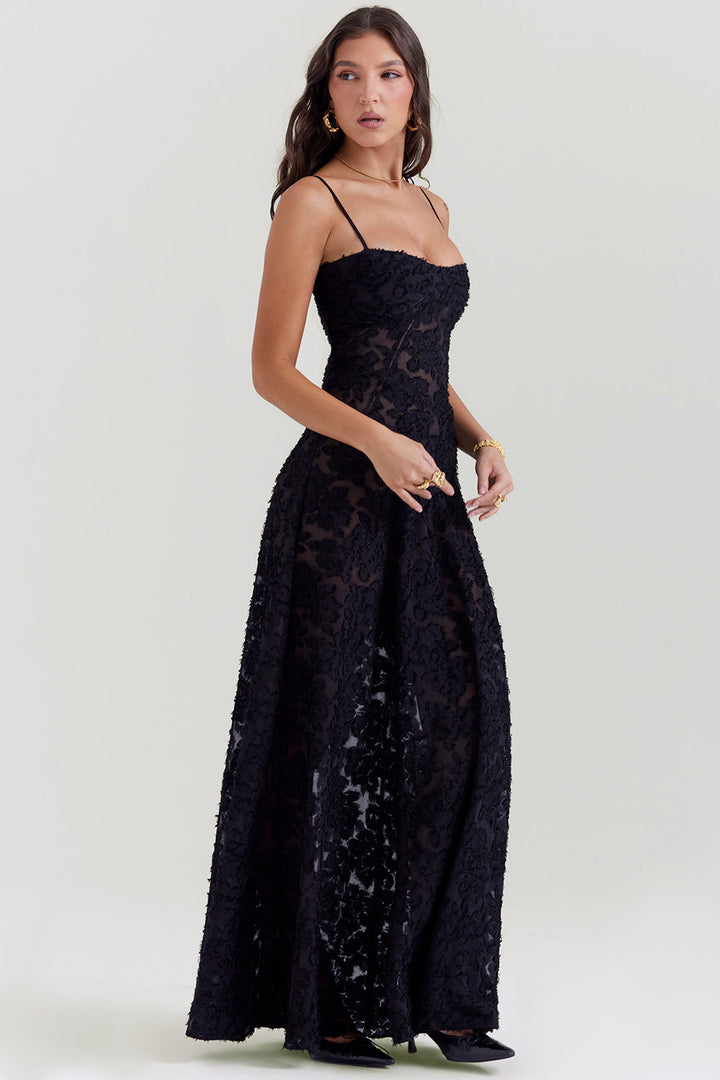 Paulette - Long corset dress